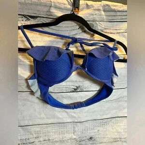 Aerie polka dot padded bikini top